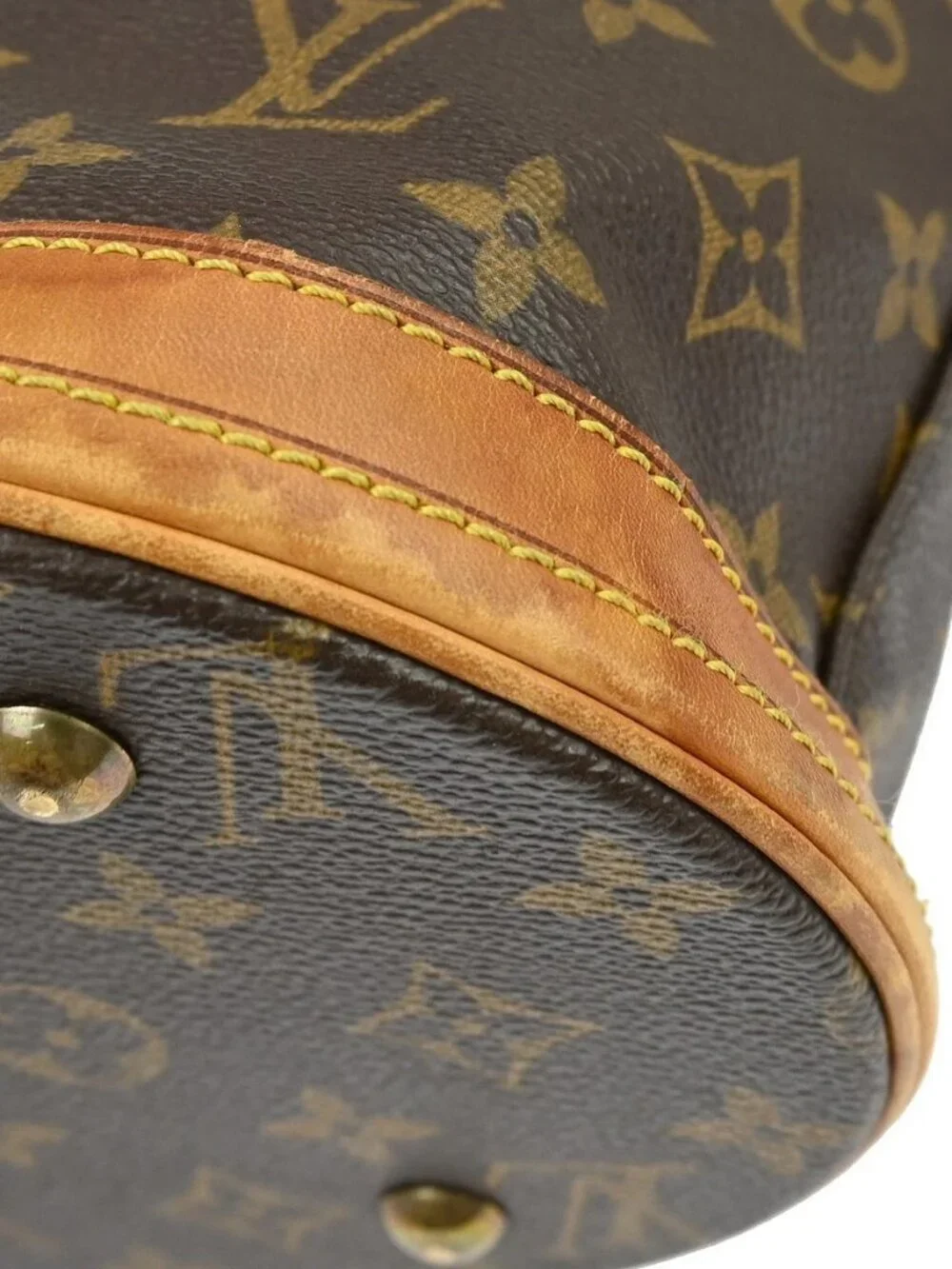 Best02 LOUIS VUITTON MONOGRAM BUCKET PM TOTE BAG M42238 FL0093 YQ06669